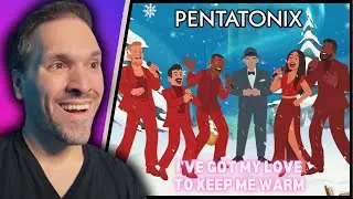 Pentatonix & Frank Sinatra - I've Got My Love To Keep Me Warm (Official Video) REACTION!!