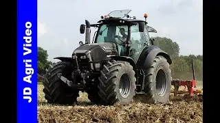 Deutz-Fahr 7250 ttv Warrior (Black) | Cultivating | Cultiveren | Schussler Lelystad | 2019