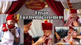 Divyan rice feeding ceremony 