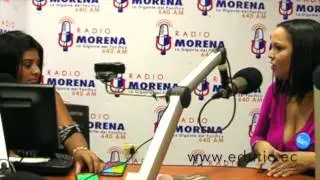 entrevista en Radio Morena a Monica Abad de Edutic Ecuador