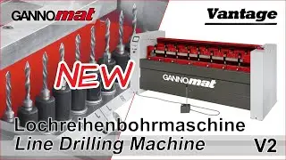 GANNOMAT Vantage CNC Line Drilling Machine [ CNC Lochreihenbohrmaschine ]