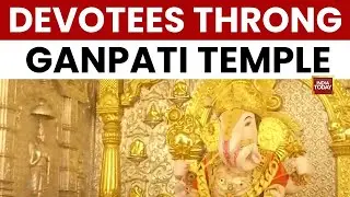 New Year 2026: Devotees Offer Prayers at Dagdusheth Ganpati Temple, Pune | India Today News
