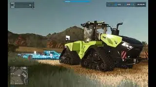 FS25 - Courseplay - Case IH Steiger 785 & Lemken Koralin 9-840 Planting @ Kinlaig