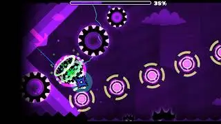 The White Knife (Very Easy Demon) (all coins) by Cristella - Geometry Dash