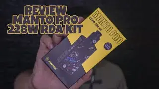 Unboxing / Review MOD MANTO PRO 228W KIT