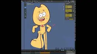 Koffee kat hybrid 2D/3D rig 2.0 @KoffeeKatStory #blender3d