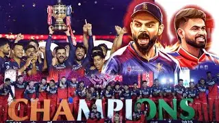 royal challengers Win Ipl season 18  final wins  royal challengers bengaluru vs punjab kings match