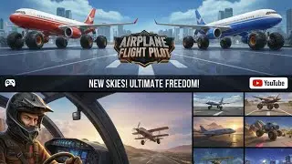 Airplane Flight Pilot: Off to the Clouds! Epic Air Adventures