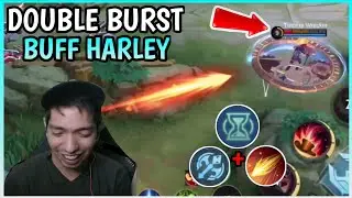 New Burst Strat on Buff Harley with New Emblem | Harley Gameplay | MLBB