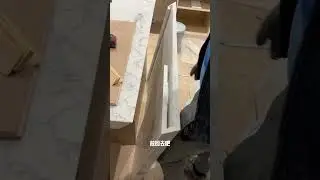 Waterfall countertop build out