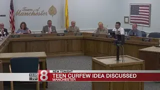 Teen curfew idea discussed in Manchester