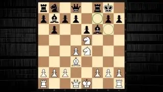 FAMOS&Iacute;SIMA: Edward Lasker vs Sir George Thomas (Londres, 1912)