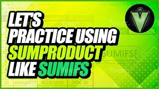 🎈 How to Use SUMPRODUCT with Multiple Criteria in Excel | Use Like SUMIFS (Step-by-Step Tutorial)