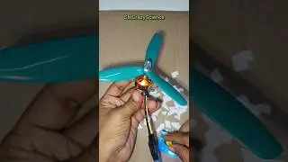 BLDC Motor Airflow Test | #shorts #dcmotor #experiment