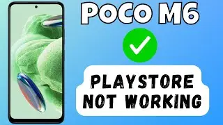 Playstore not working and downloading apps POCO M6 || How to solve playstore issues