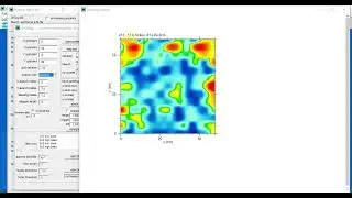 GPR data processing: Rebar detection inside a concrete slab. GPR Slice