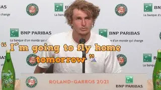 Alexander Zverev Press Conference after SF vs Stefanos Tsitsipas | Roland-Garros 2021