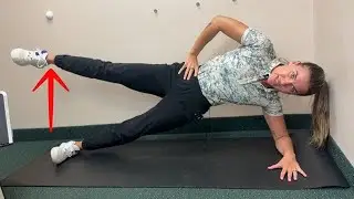 Side Plank with Hip Abduction | Oblique & Glute Med Strength | Livonia Chiropractor
