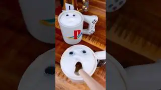 How to make the best MILK COFFEE for your friend?😅❤️☕️| CHEFKOUDY