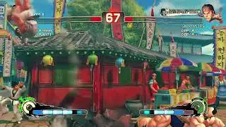 Super Street Fighter 4 Ryu Vs Zangief Online 1v1 