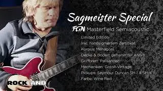 Michael Sagmeister play the FGN Sagmeister Masterfield Semi Acoustic Custom Limited