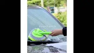Chenille Telescopic Adjustable Handle Mop Brush,180 Rotating Microfiber Car Cleaning And Washing