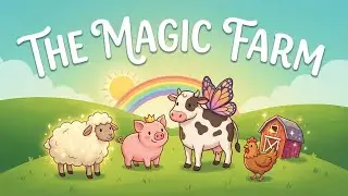 Farm Animals Song 🐮🐷🐔 | Learn Animal Names & Sounds | Kids Educational Video | YouTube Kids #viral