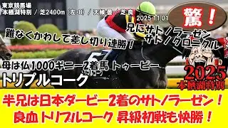 【競馬】 驚き！ 本栖湖特別 (2025.11.01・東京9R) 2025 / トリプルコーク