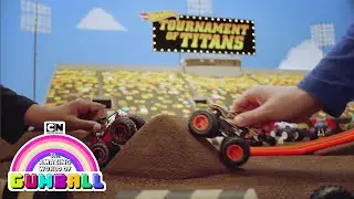 Hot Wheels Monster Truck Mashup | The Amazing World of Gumball | Cartoon Network