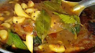 Flavor Bomb Magic! Indian Garlic Curry Quick breakfast Poondu Kuzhambu लहसन करी for travel