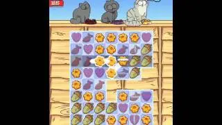 Simons Cat - Crunch Time - Level 194 - No Boosters (by match3news.com)