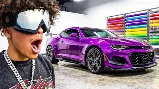 I WRAPPED MY CAMARO ZL1&hellip;
