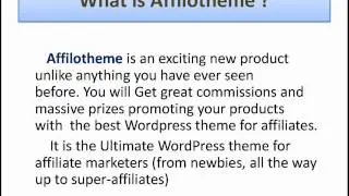 Affilotheme Review - Affilotheme BONUS