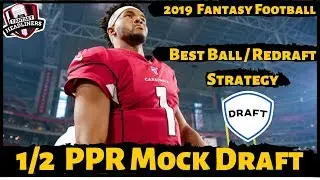 2019 Fantasy Football Mock Draft - Draft Day Strategy - #9 Pick Overall