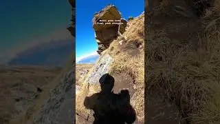 Kuari pass summit push struggle #shorts #trekking #uttarakhand