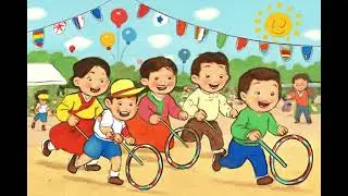 굴렁쇠 굴리기 Rolling the Hoop