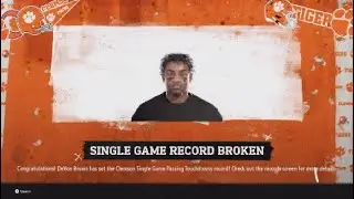 EA Sports CollegeFootball2026 Part 06 breaking records ￼