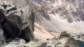 Glen Pass with Anthony, Canyon and Rabbit PCT