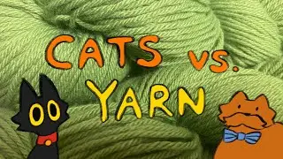 Cats vs Yarn - short animation