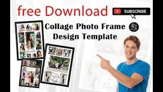 2025 New Photo Frame PSD Design 💖  Free Download for Photoshop
