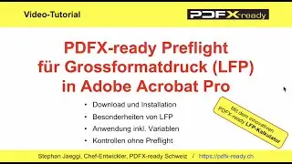 PDFX ready Preflight Grossformatdruck