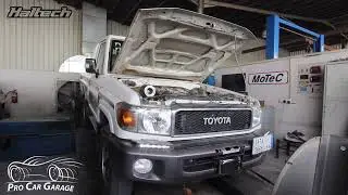 LC 70 Land Cruiser لاند كروزر + Haltech  هالتيك   -  Pro Car Garage
