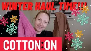 COTTON ON HAUL & REVIEW!!! AUSTRALIA WINTER CLOTHES!!