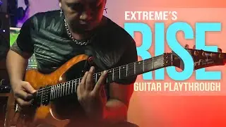 MICHAEL JUNIVER - Extreme - RISE (Guitar Playthrough)