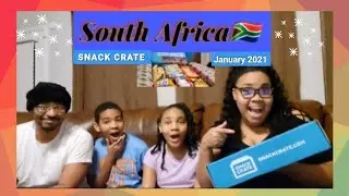 SnackCrate | South Africa 🇿🇦 | Unboxing & Taste Testing
