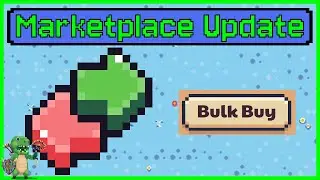 Marketplace update in Sunflower Land! Bulk buying is now here!