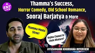Ayushmann Khurrana Interview | Thamma, Collection, Horror Comedy Universe, Upcoming Projects & More