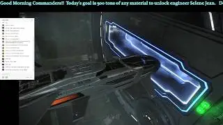 Elite Dangerous - Gameplay - Unlocking Engineer - Selene Jean 500 Tons Mining Ops
