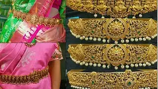Latest South Indian bridal waist chain /hipchain /hip belt/ottiyanam/kamarband/vadanam designs