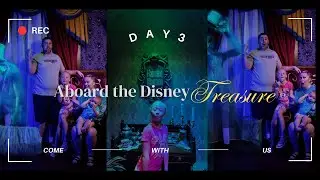 Magical Day 3 on the Disney Treasure | Spooky Drinks, Photo Ops & Dinner at 1923!